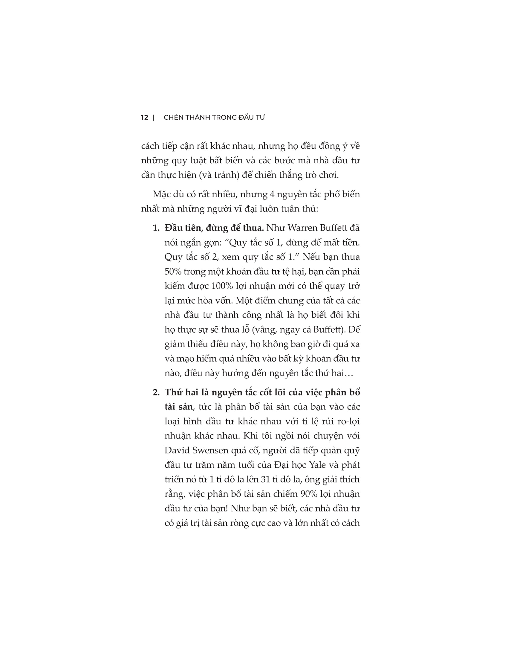 Chén Thánh Trong Đầu Tư - Ảnh 7