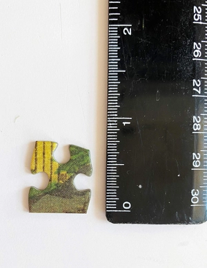 cherry blossom season in old tokyo- 1000 piece jigsaw puzzle: woodblock print by utagawa kunisada (finished size 24 in x 18 in) - Ảnh 6