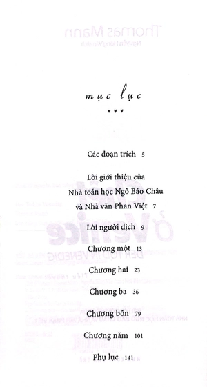 chết ở venice (tái bản 2018) - Ảnh 2