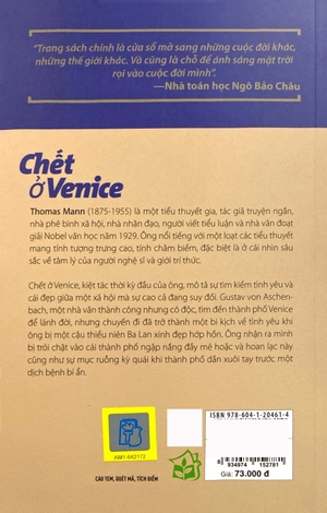 chết ở venice (tái bản 2018) - Ảnh 9