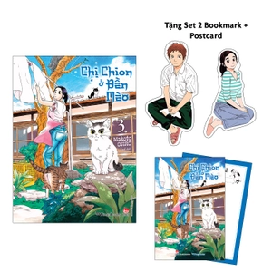 chị chion ở đền mèo - tập 3 - tặng kèm 2 bookmark + 1 postcard - Ảnh 2