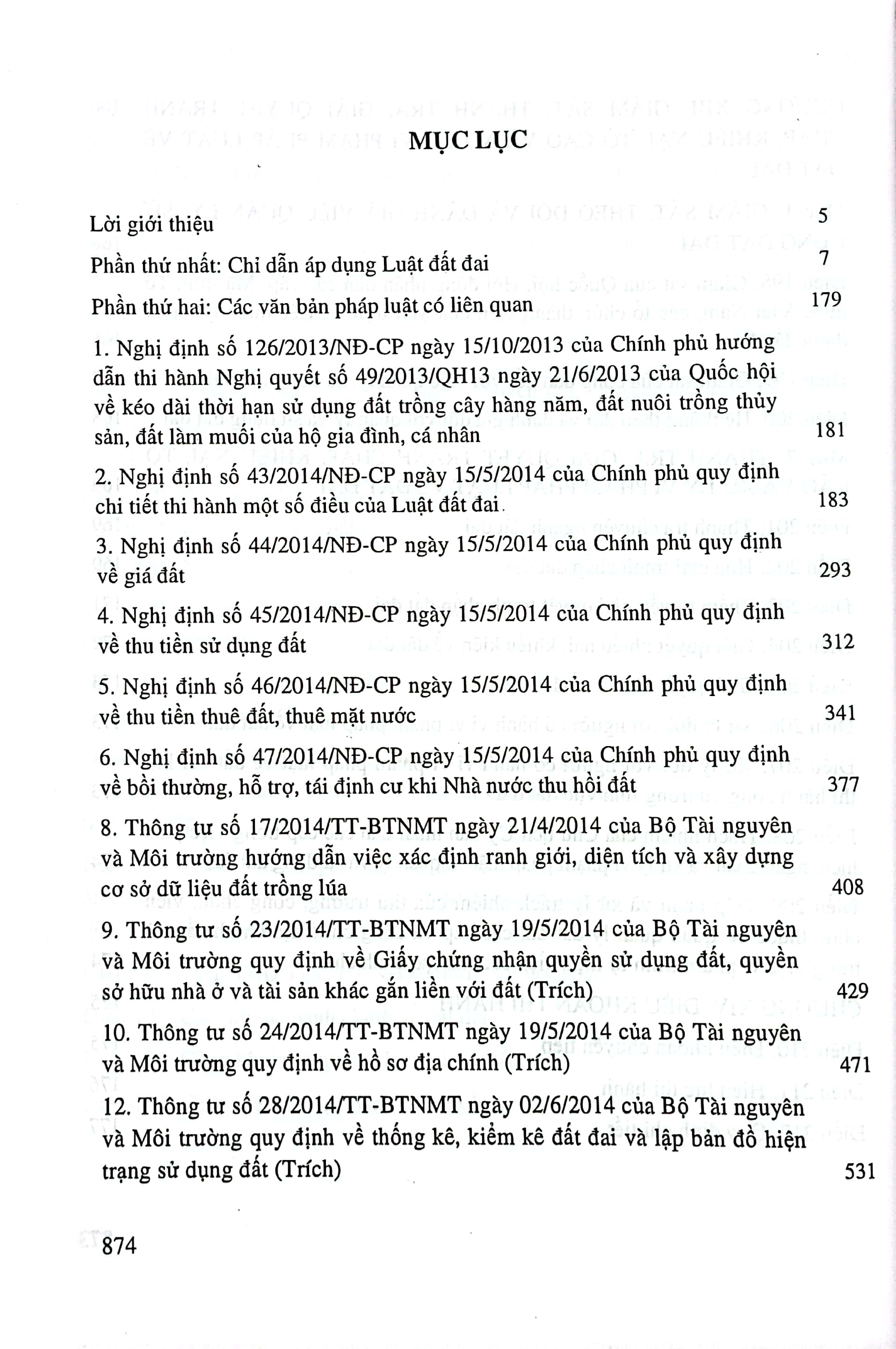 chỉ dẫn áp dụng luật đất đai và các văn bản hướng dân thi hành - Ảnh 3