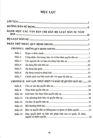 chỉ dẫn tra cứu áp dụng bộ luật dân sự (hiện hành) năm 2015 - Ảnh 3