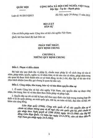 chỉ dẫn tra cứu áp dụng bộ luật dân sự (hiện hành) năm 2015 - Ảnh 4