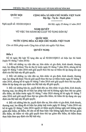 chỉ dẫn, tra cứu áp dụng bộ luật tố tụng dân sự năm 2015 - Ảnh 4