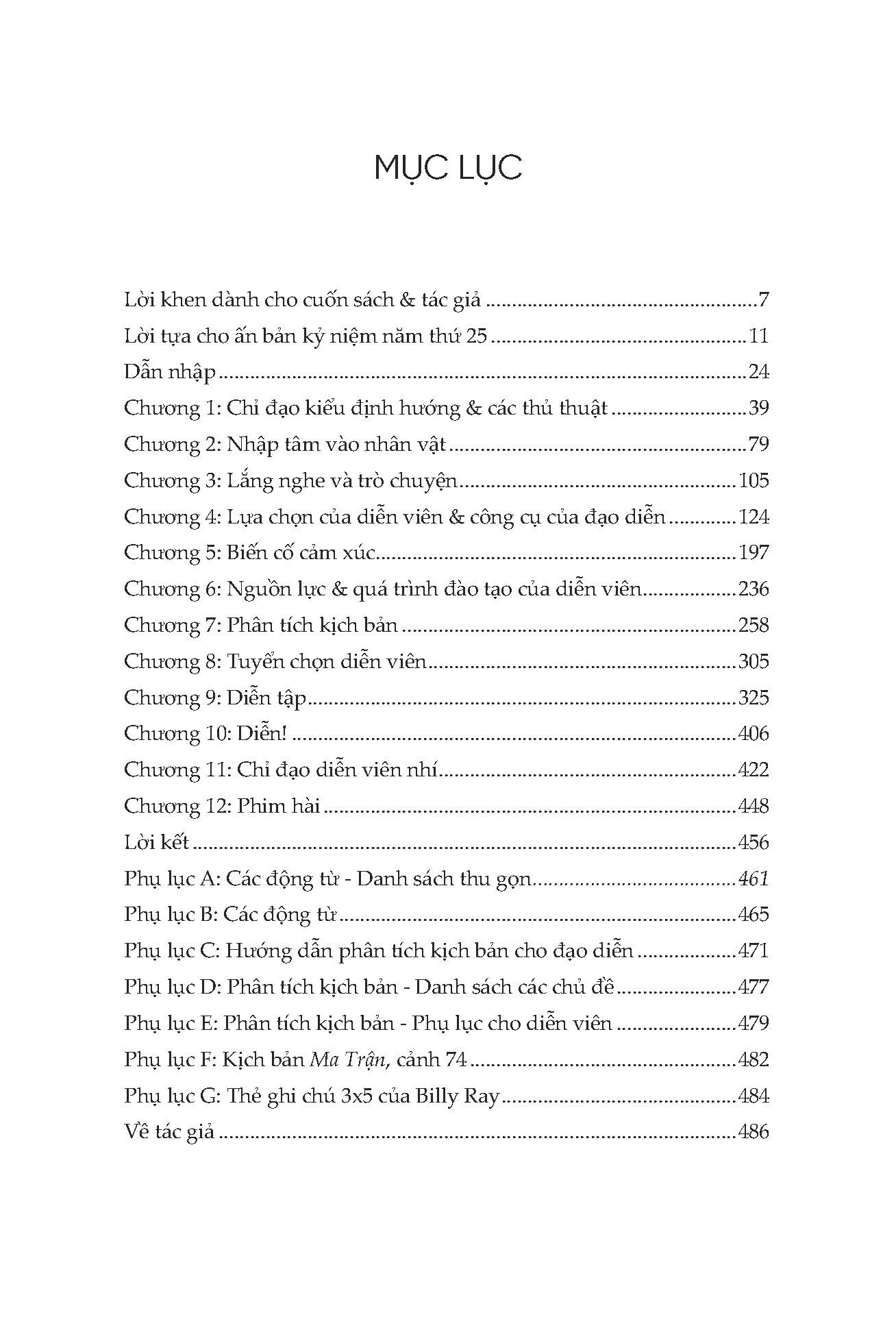 chỉ đạo nghệ thuật dành cho đạo diễn - cẩm nang giúp mang tới các vai diễn đáng nhớ trên màn ảnh - ấn bản kỷ niệm năm thứ 25 - Ảnh 2