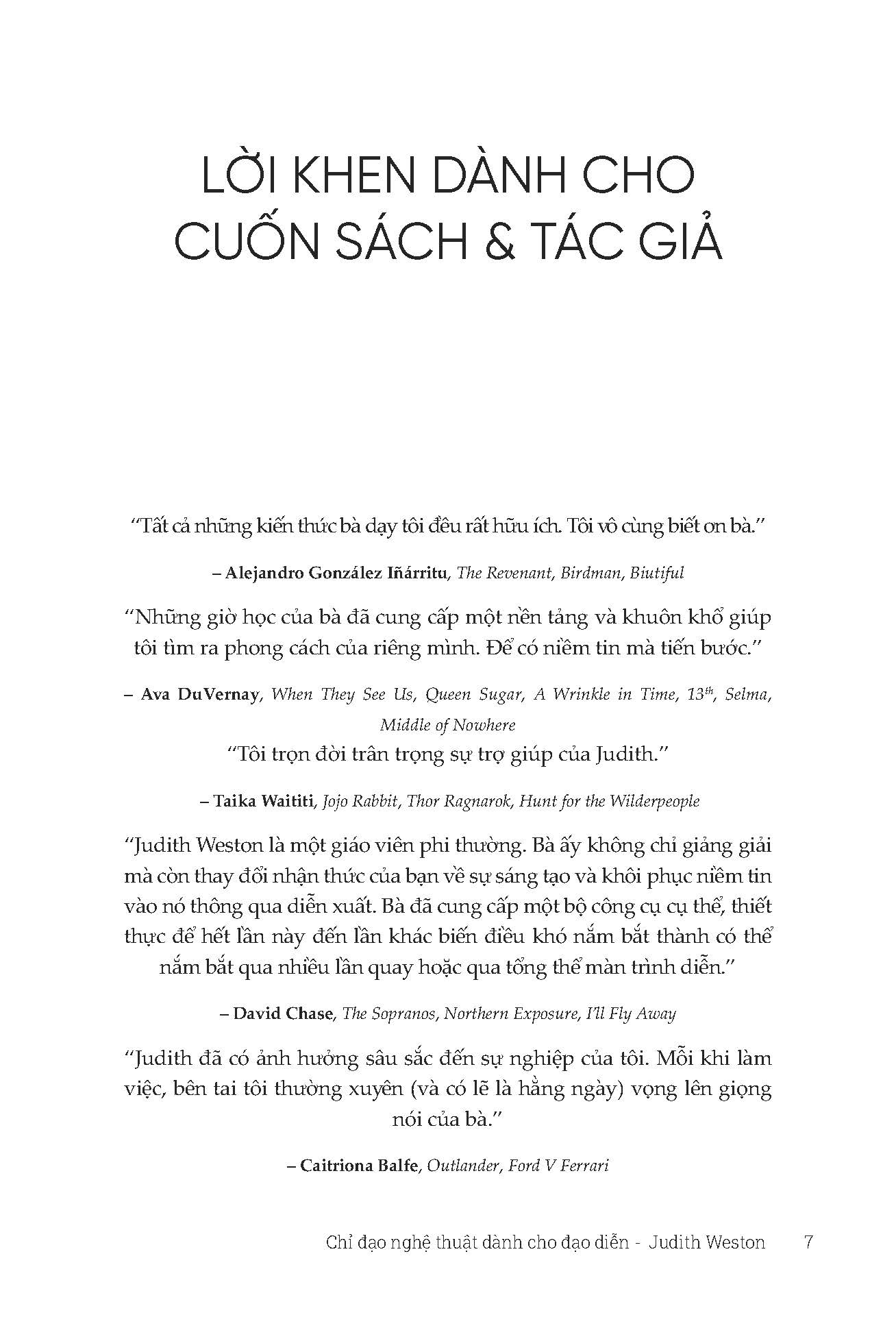 chỉ đạo nghệ thuật dành cho đạo diễn - cẩm nang giúp mang tới các vai diễn đáng nhớ trên màn ảnh - ấn bản kỷ niệm năm thứ 25 - Ảnh 3