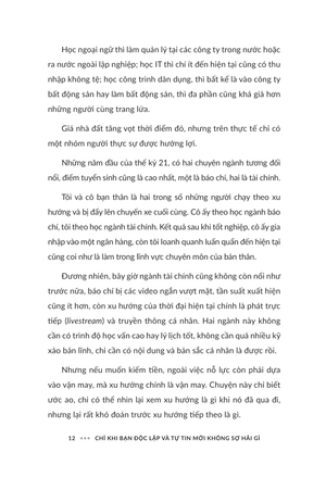 chỉ khi bạn độc lập và tự tin mới không sợ hãi gì - Ảnh 16