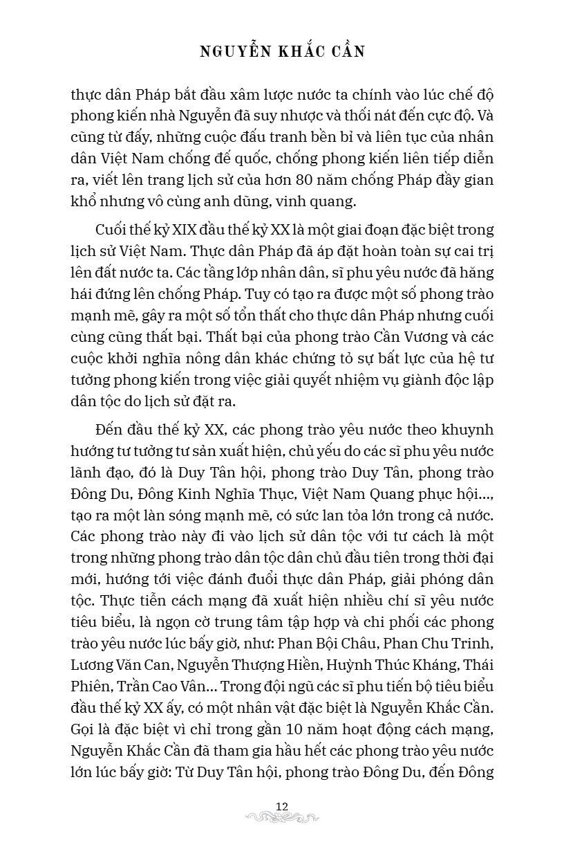 Chí Sĩ Nguyễn Khắc Cần Trong Phong Trào Yêu Nước Đầu Thế Kỷ XX - Ảnh 8