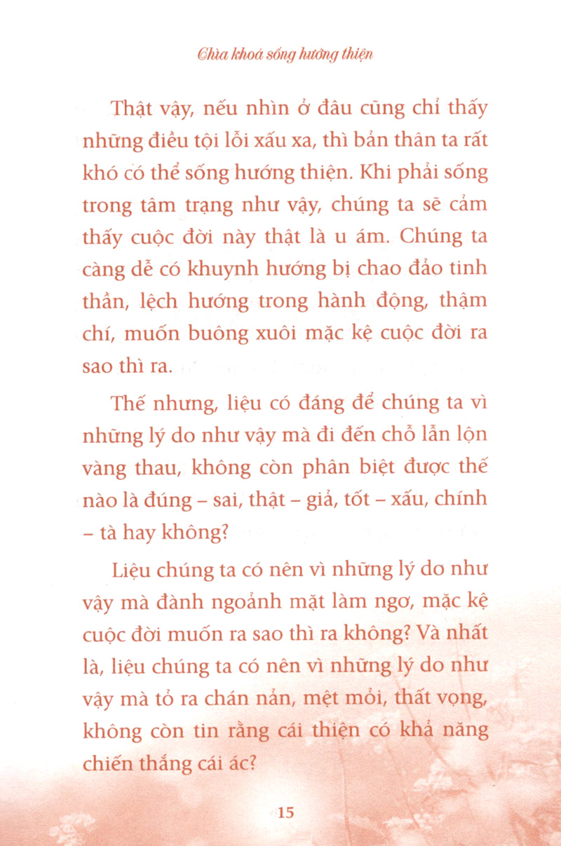 chìa khóa sống hướng thiện (tái bản) - Ảnh 9