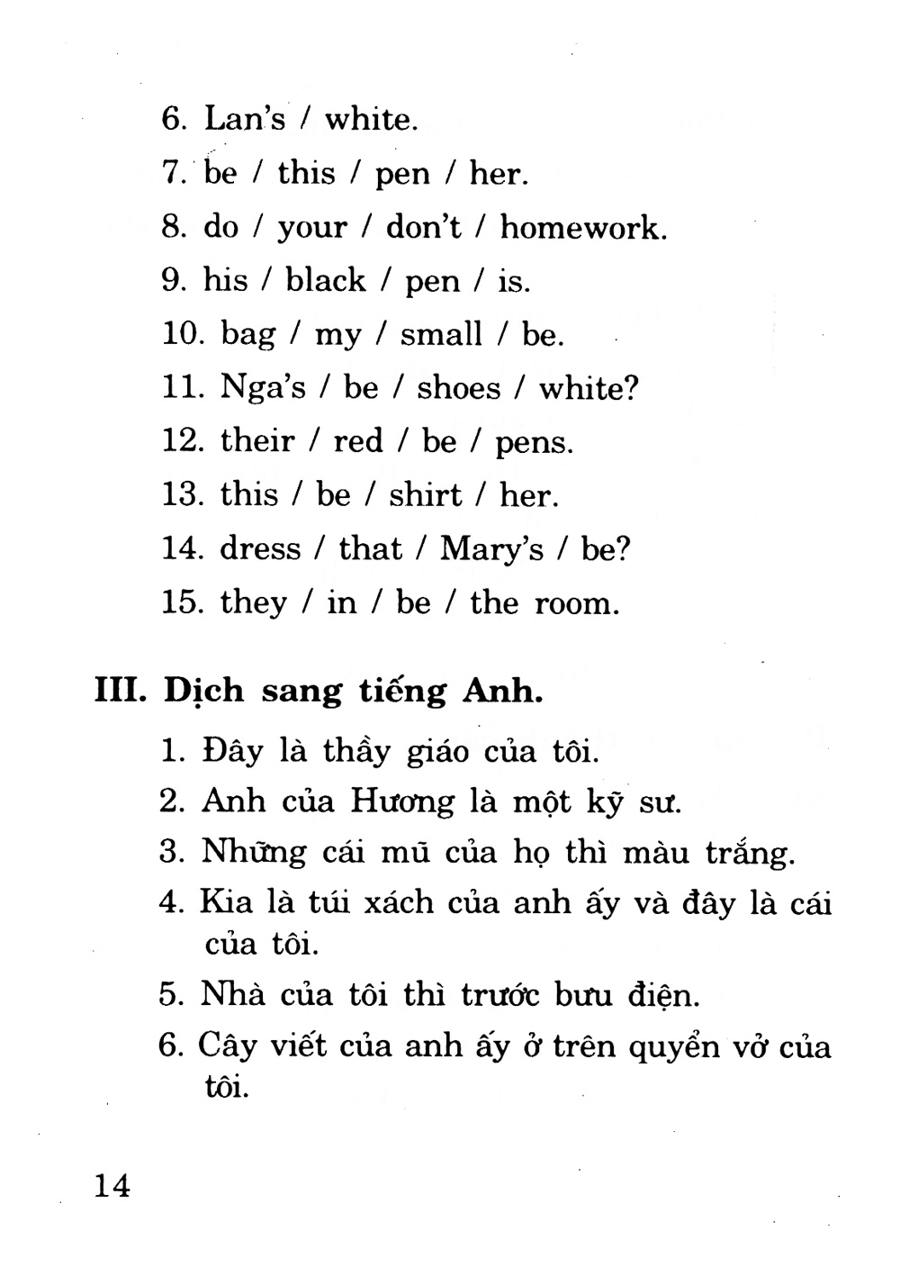 chìa khóa văn phạm tiếng anh (sách bỏ túi) - Ảnh 10
