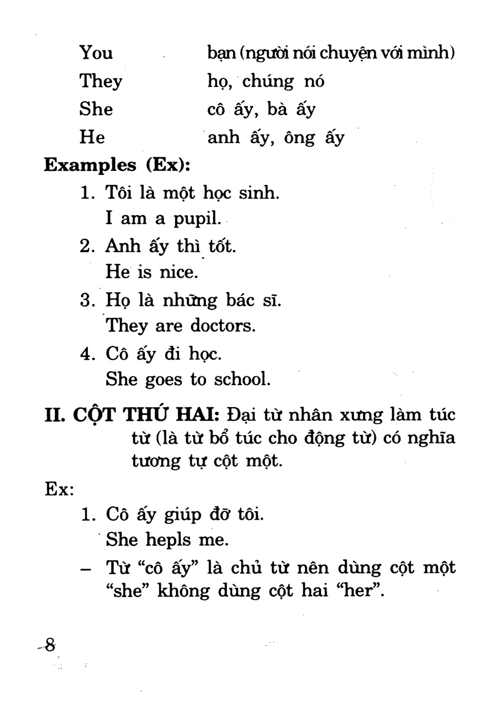 chìa khóa văn phạm tiếng anh (sách bỏ túi) - Ảnh 4