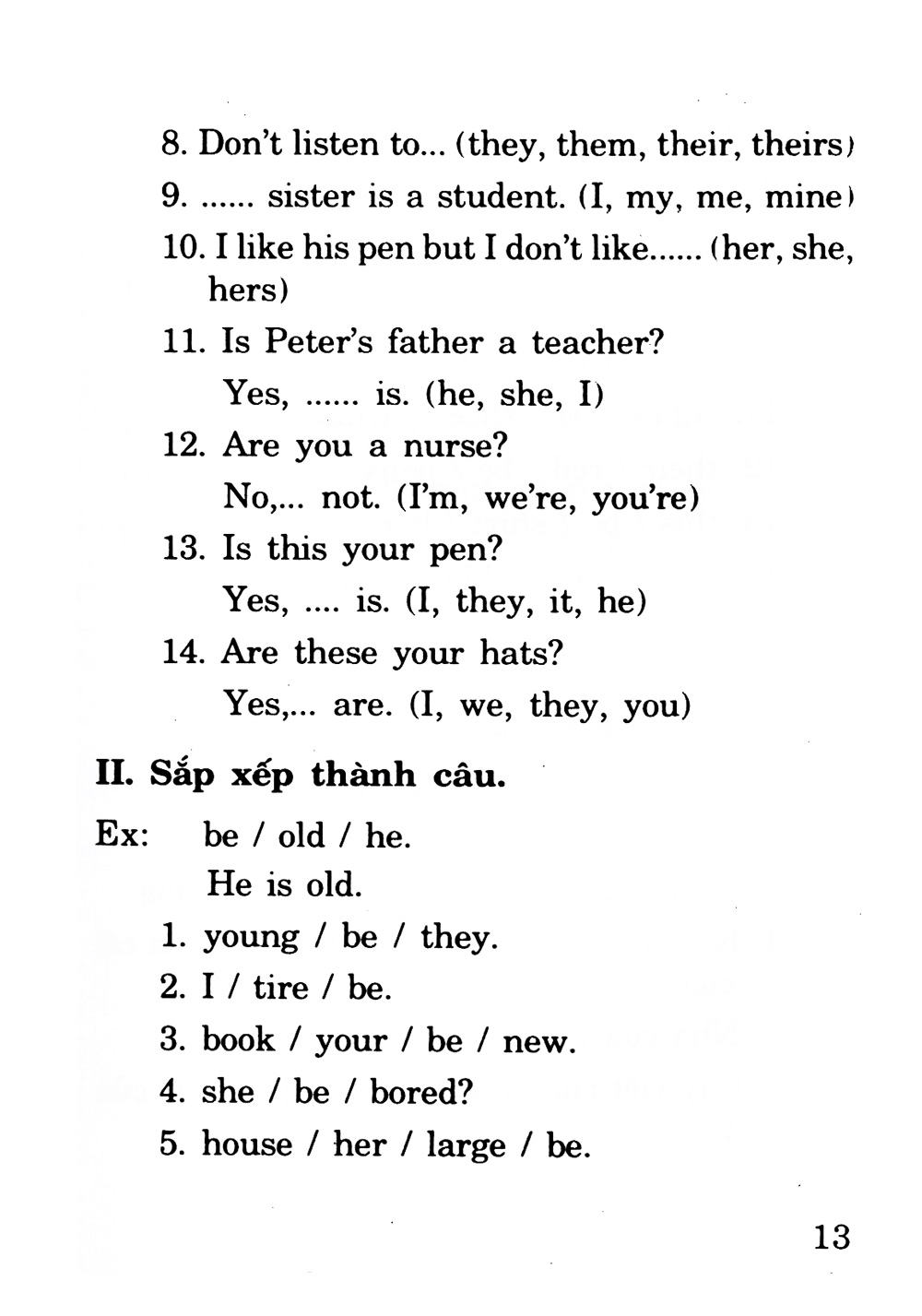 chìa khóa văn phạm tiếng anh (sách bỏ túi) - Ảnh 9