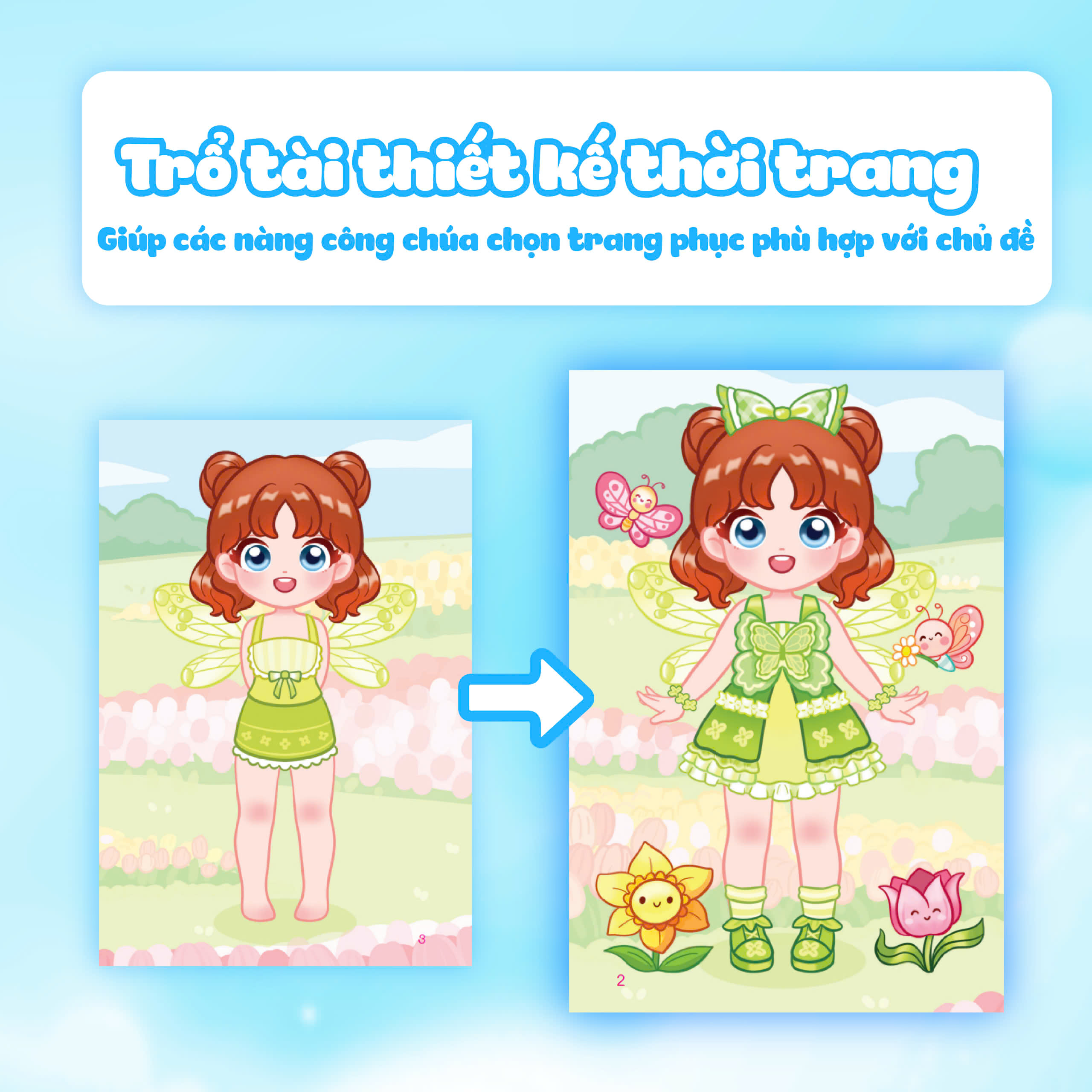 chibi fashion - công chúa cánh tiên - Ảnh 2