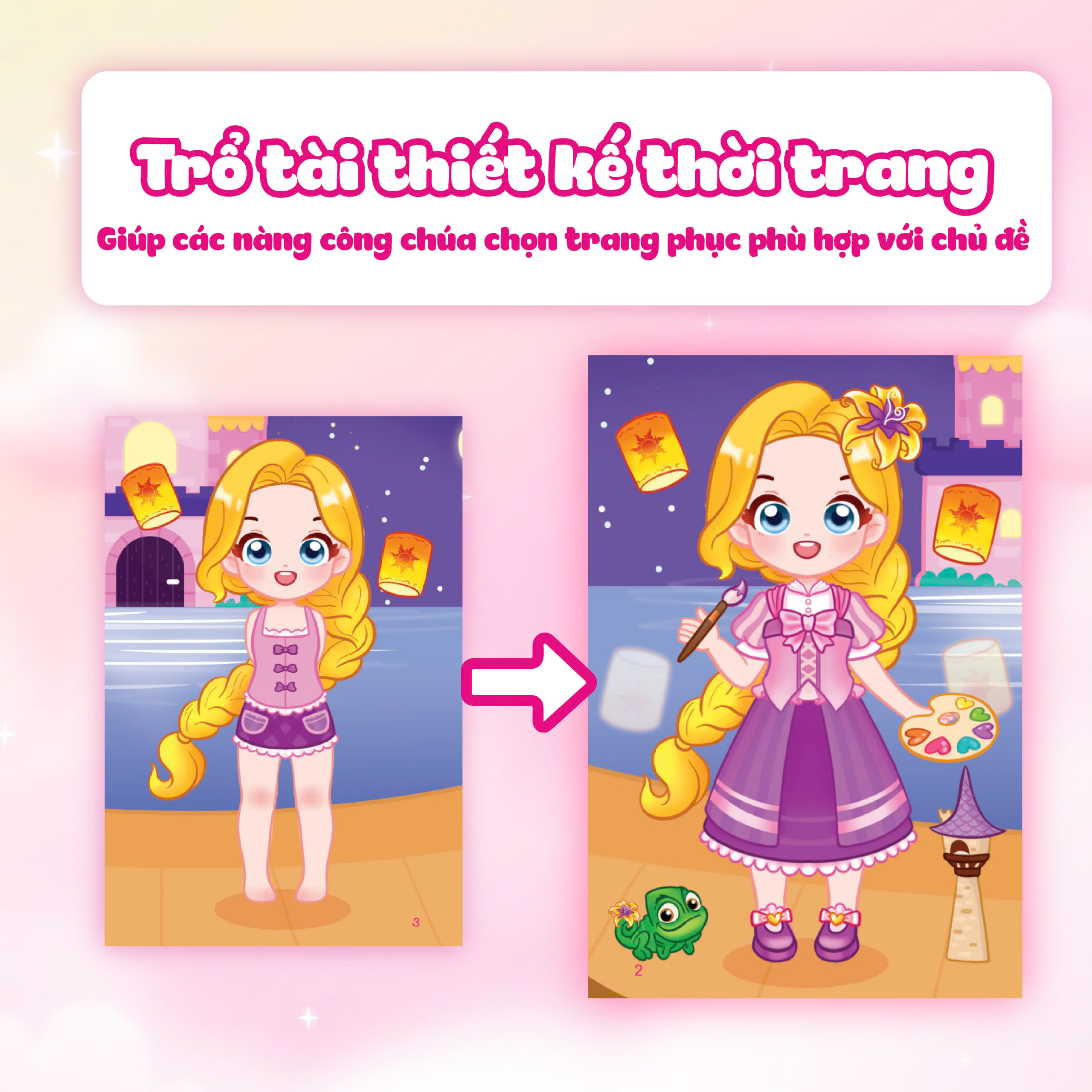 chibi fashion - công chúa cổ tích - Ảnh 2
