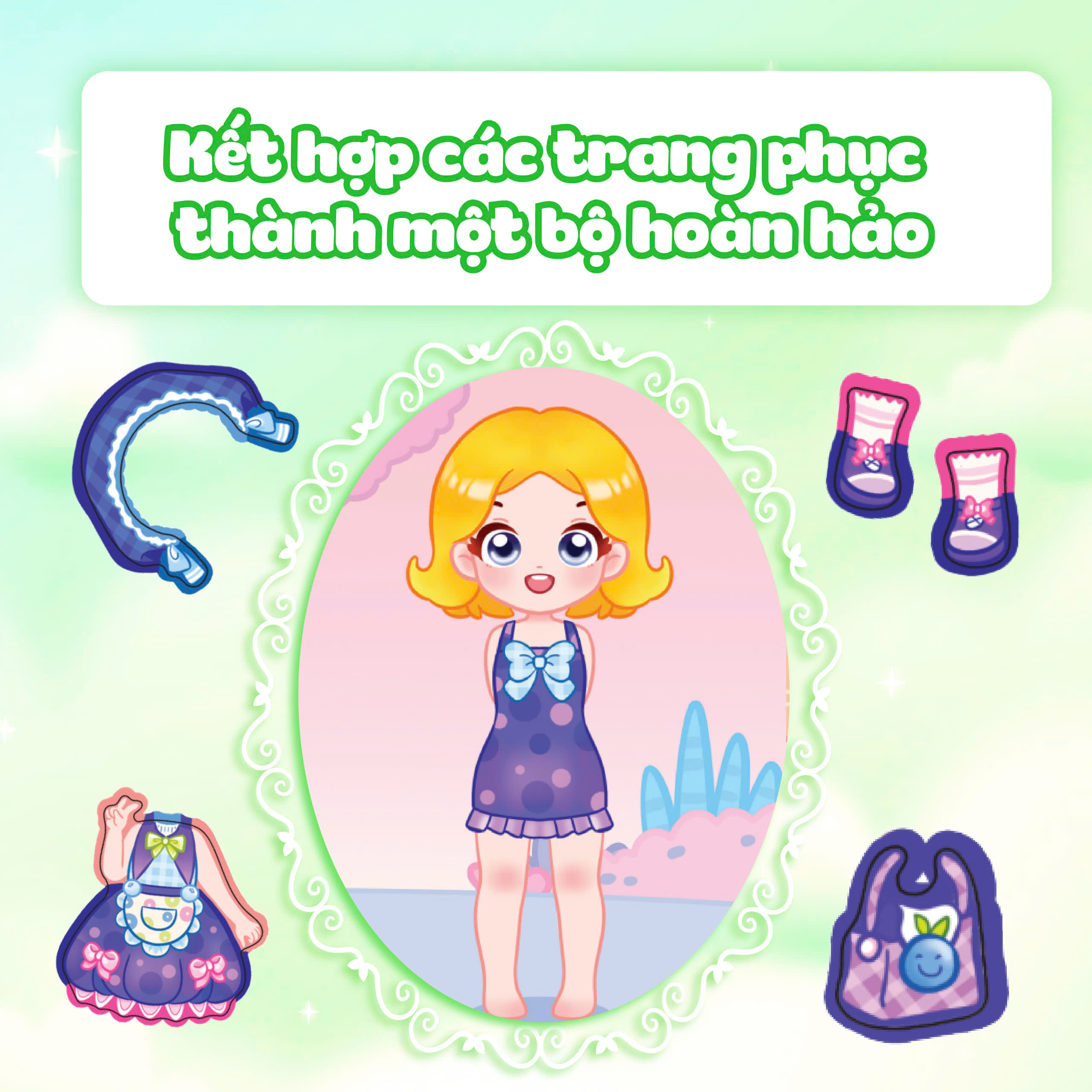 chibi fashion - công chúa hiện đại - Ảnh 2