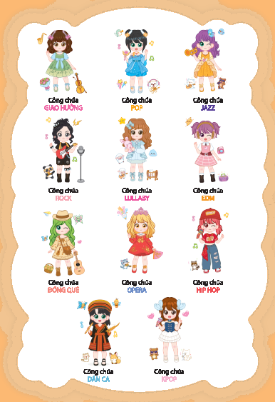 Chibi Fashion Show - Công Chúa Âm Nhạc - Ảnh 4