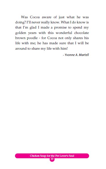 chicken soup for pet loverℹs soul - những người bạn nhỏ (tái bản 2023) - Ảnh 10