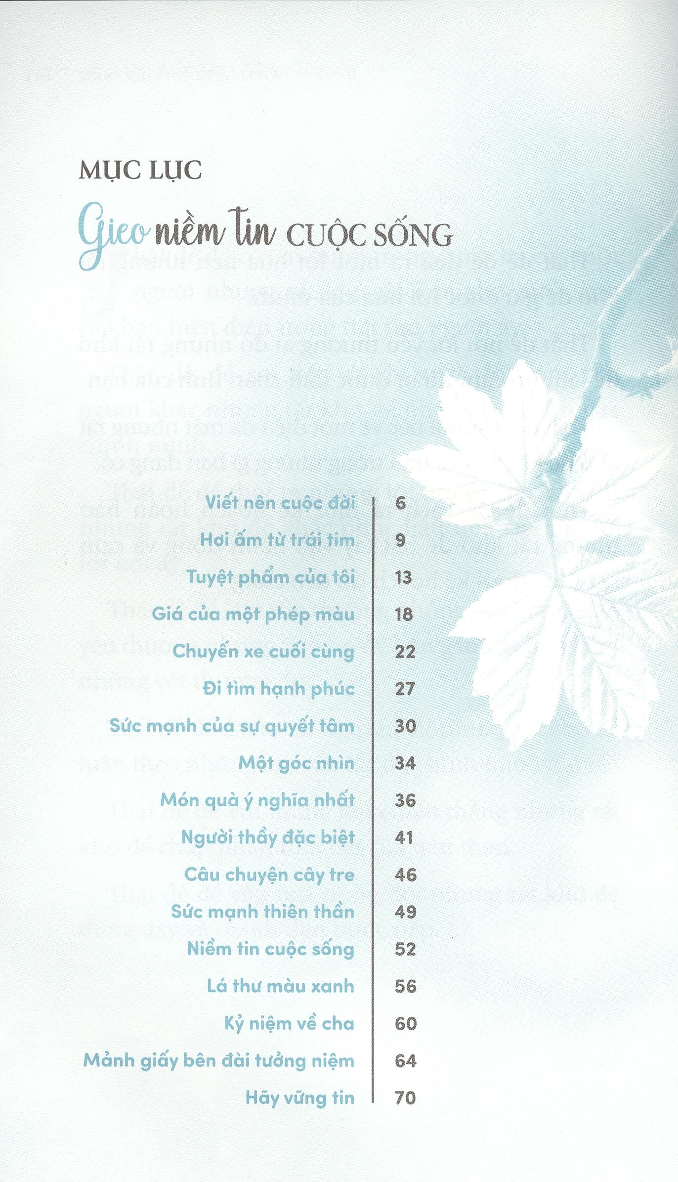 chicken soup for the soul - gieo niềm tin cuộc sống (tái bản) - Ảnh 3