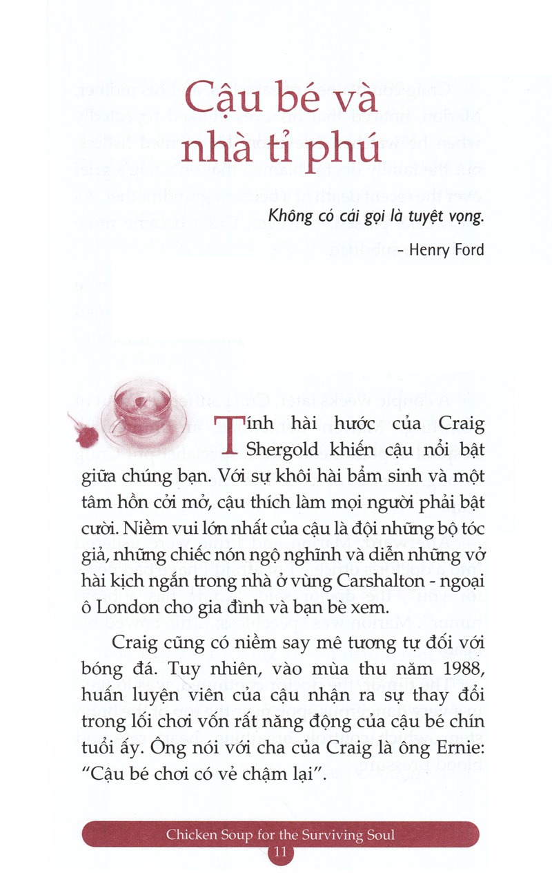 chicken soup for the surviving soul 18 - vượt lên nghịch cảnh (tái bản 2023) - Ảnh 6