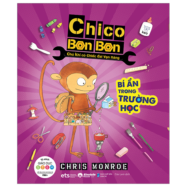 chico bon bon - chú khỉ có chiếc đai vạn năng - bí ẩn trong trường học