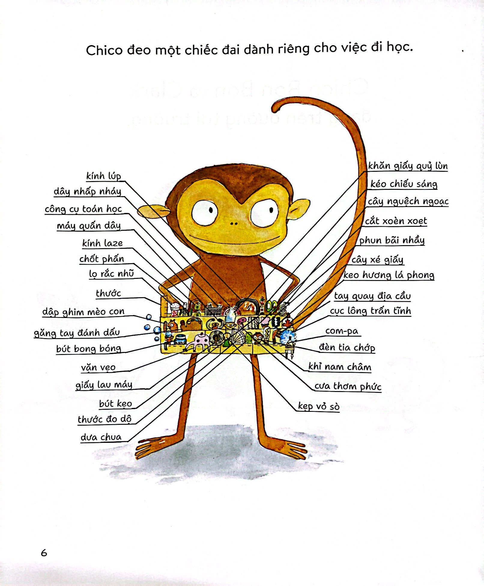 chico bon bon - chú khỉ có chiếc đai vạn năng - bí ẩn trong trường học - Ảnh 5