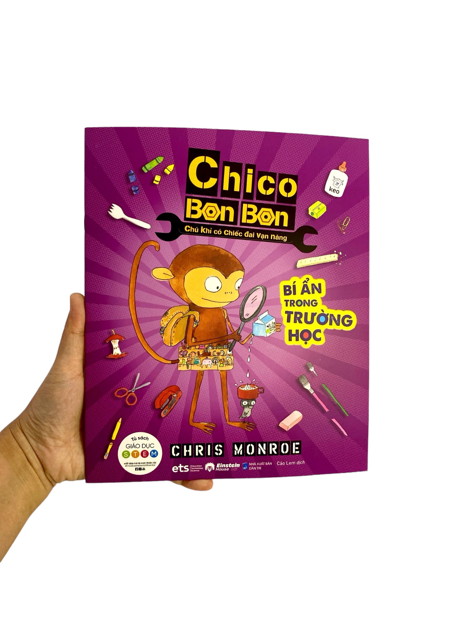 chico bon bon - chú khỉ có chiếc đai vạn năng - bí ẩn trong trường học - Ảnh 7