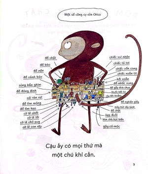 chico bon bon - chú khỉ có chiếc đai vạn năng - điệp vụ truy tìm tiếng ồn - Ảnh 6