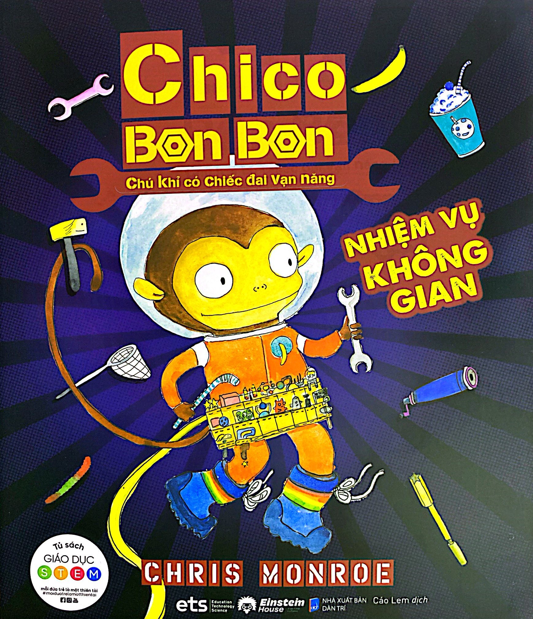 chico bon bon - chú khỉ có chiếc đai vạn năng - nhiệm vụ không gian - Ảnh 2