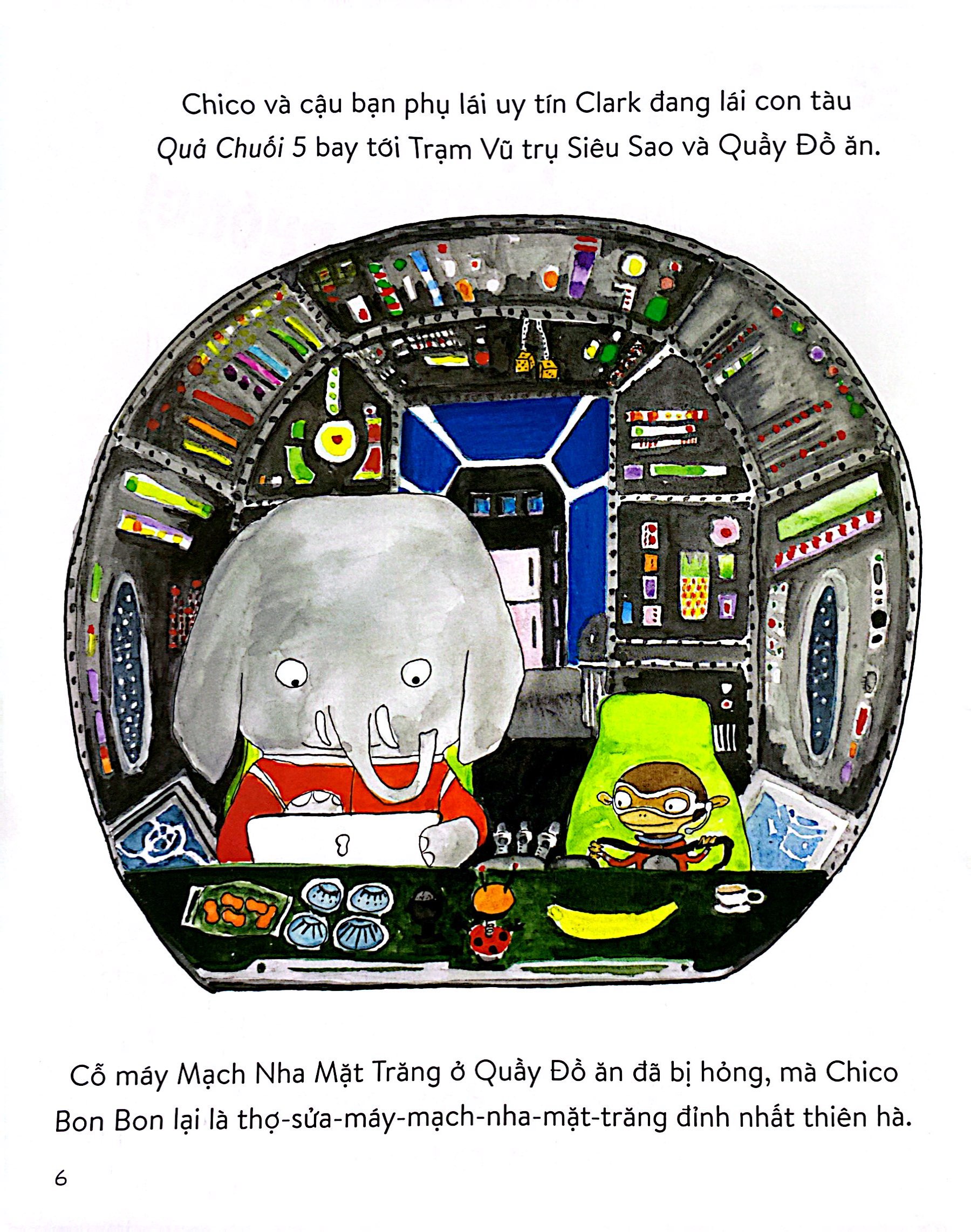 chico bon bon - chú khỉ có chiếc đai vạn năng - nhiệm vụ không gian - Ảnh 5