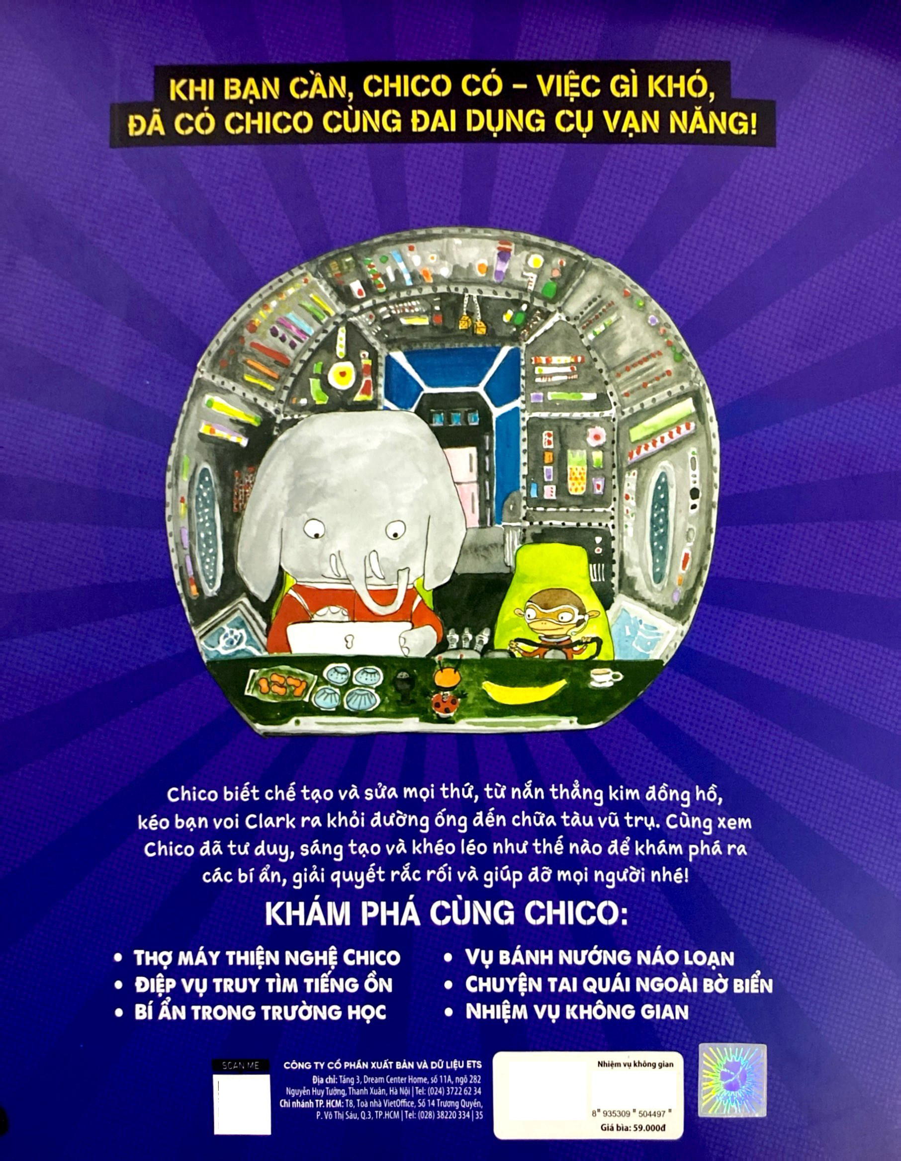 chico bon bon - chú khỉ có chiếc đai vạn năng - nhiệm vụ không gian - Ảnh 7