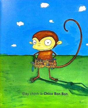 chico bon bon - chú khỉ có chiếc đai vạn năng - thợ máy thiện nghệ chico - Ảnh 5
