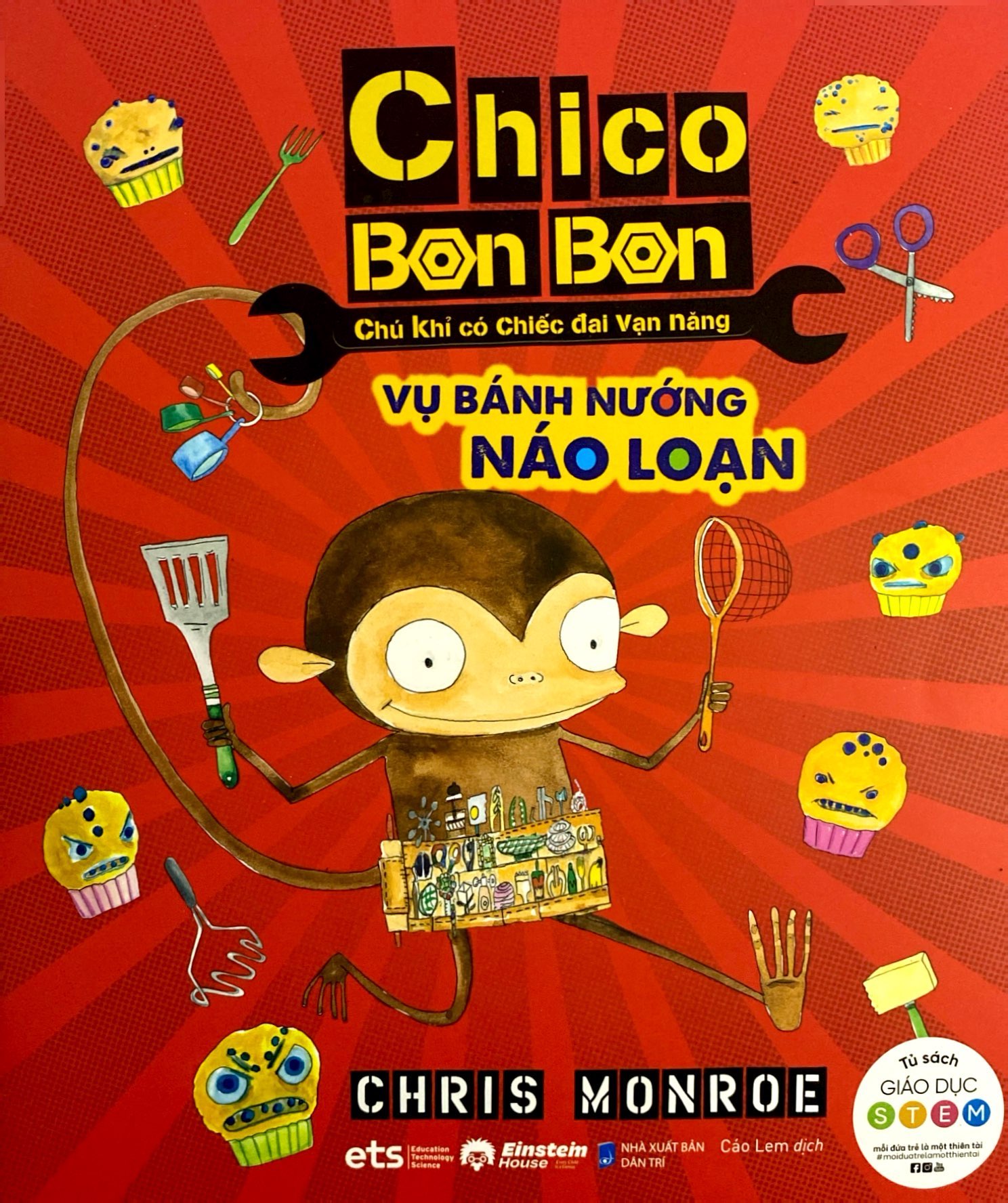chico bon bon - chú khỉ có chiếc đai vạn năng - vụ bánh nướng náo loạn - Ảnh 2