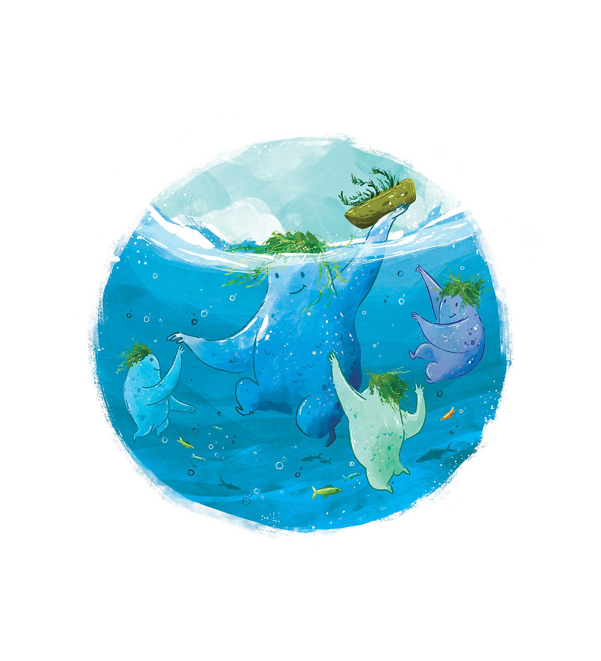 chiếc bánh rong biển cuối cùng (hãy trở thành người hùng đại dương!) song ngữ anh-việt - Ảnh 3