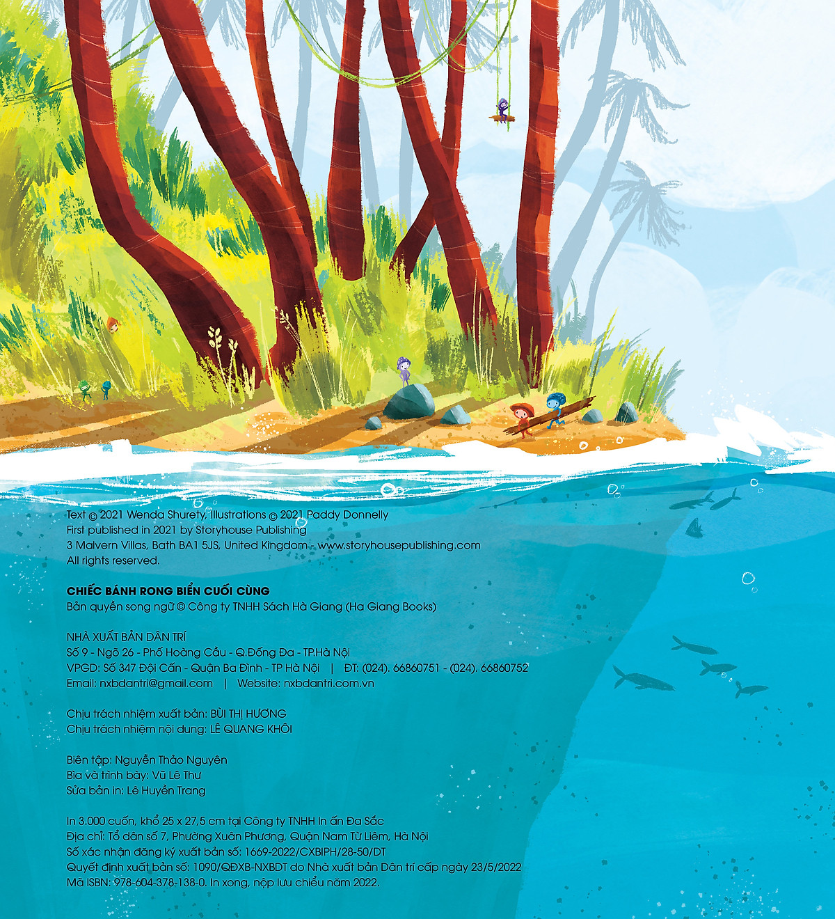 chiếc bánh rong biển cuối cùng (hãy trở thành người hùng đại dương!) song ngữ anh-việt - Ảnh 4