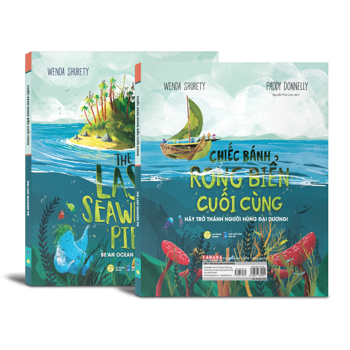 chiếc bánh rong biển cuối cùng (hãy trở thành người hùng đại dương!) song ngữ anh-việt - Ảnh 7