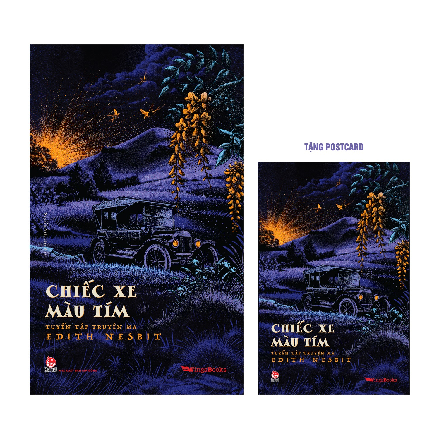 Chiếc Xe Màu Tím - Tuyển Tập Truyện Ma Edith Nesbit - Tặng Kèm Postcard - Ảnh 2
