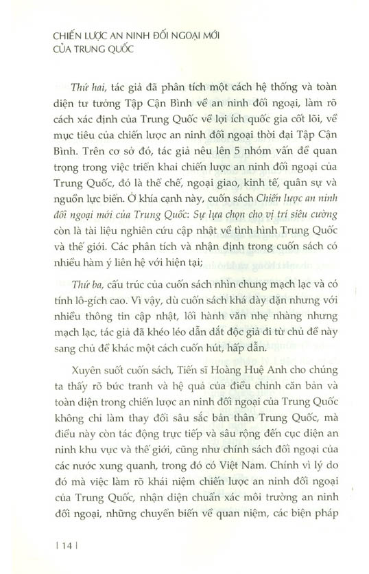Chiến Lược An Ninh Đối Ngoại Mới Của Trung Quốc - Sự Lựa Chọn Cho Vị Trí Siêu Cường - Ảnh 8