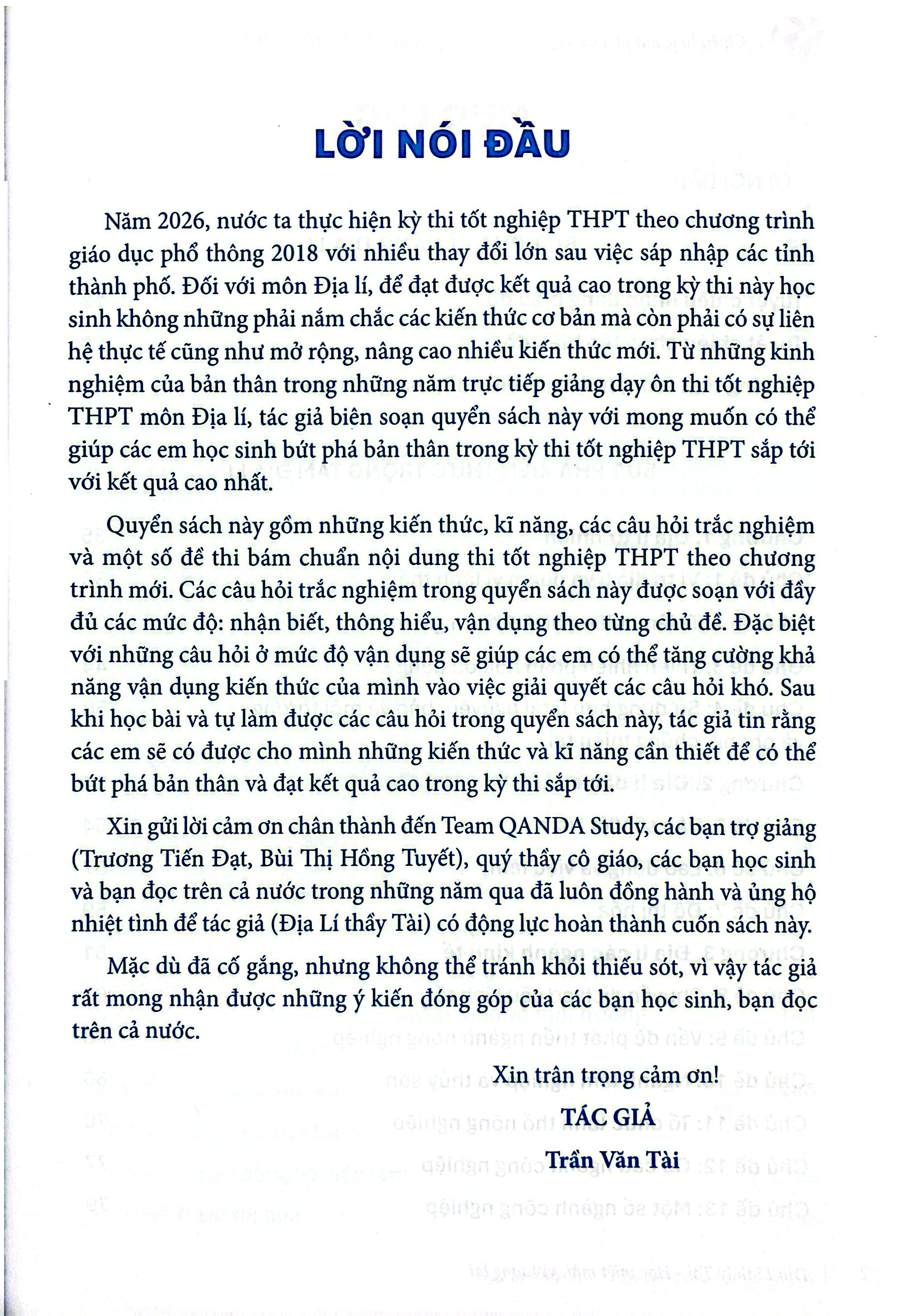 Chiến Lược Bứt Phá 9+ Địa Lí (Theo Chương Trình Giáo Dục Phổ Thông Mới) - Ảnh 3