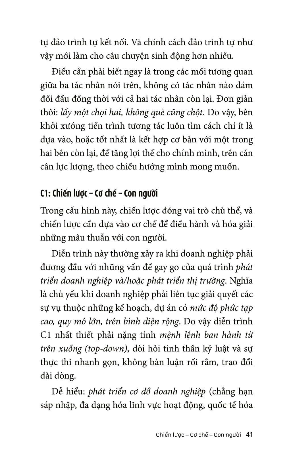 chiến lược - cơ chế - con người: thế kiềng 3c của tồn vinh doanh nghiệp - Ảnh 7