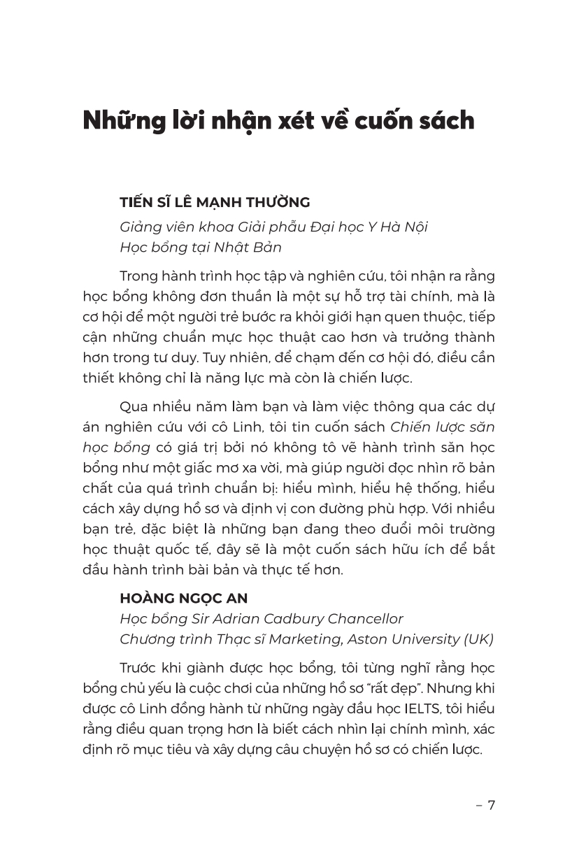 Chiến Lược Săn Học Bổng - Ảnh 5