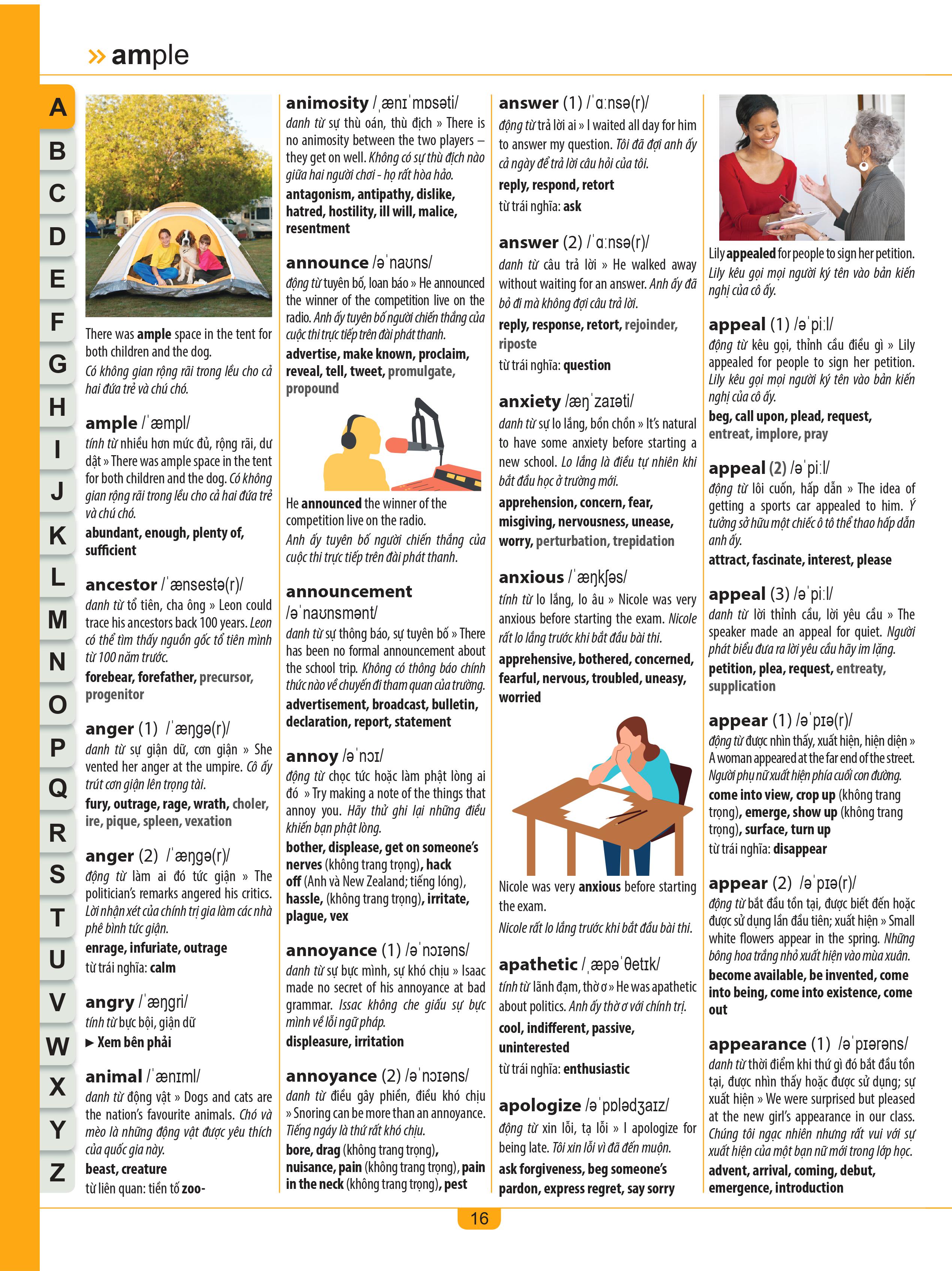 children's illustrated thesaurus - từ điển đồng nghĩa dành cho trẻ em - Ảnh 11