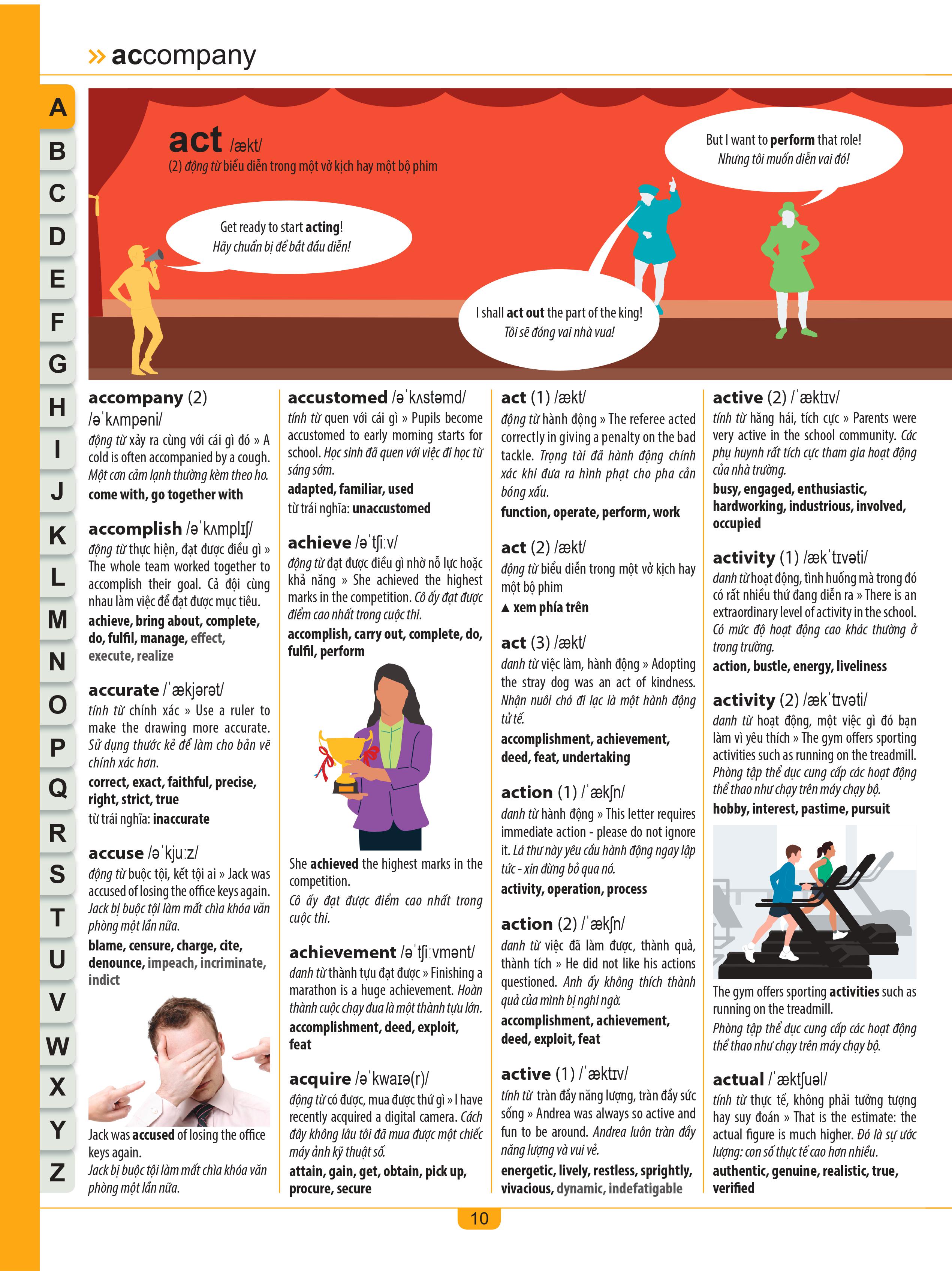 children's illustrated thesaurus - từ điển đồng nghĩa dành cho trẻ em - Ảnh 5