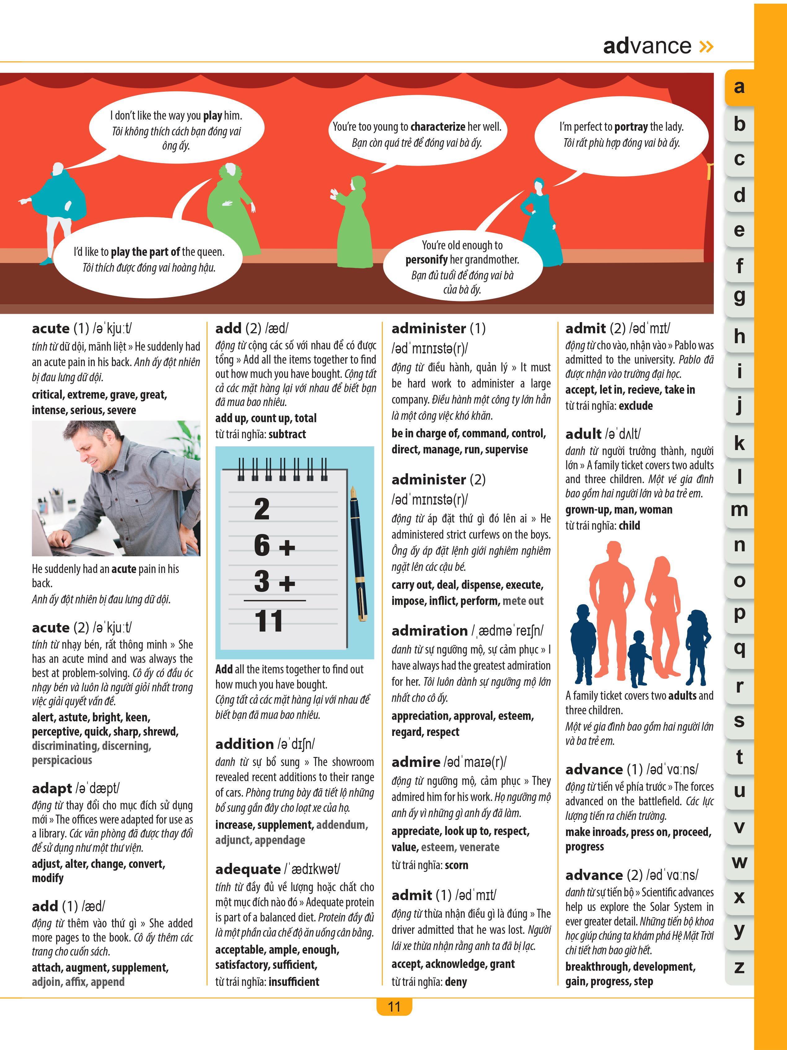 children's illustrated thesaurus - từ điển đồng nghĩa dành cho trẻ em - Ảnh 6