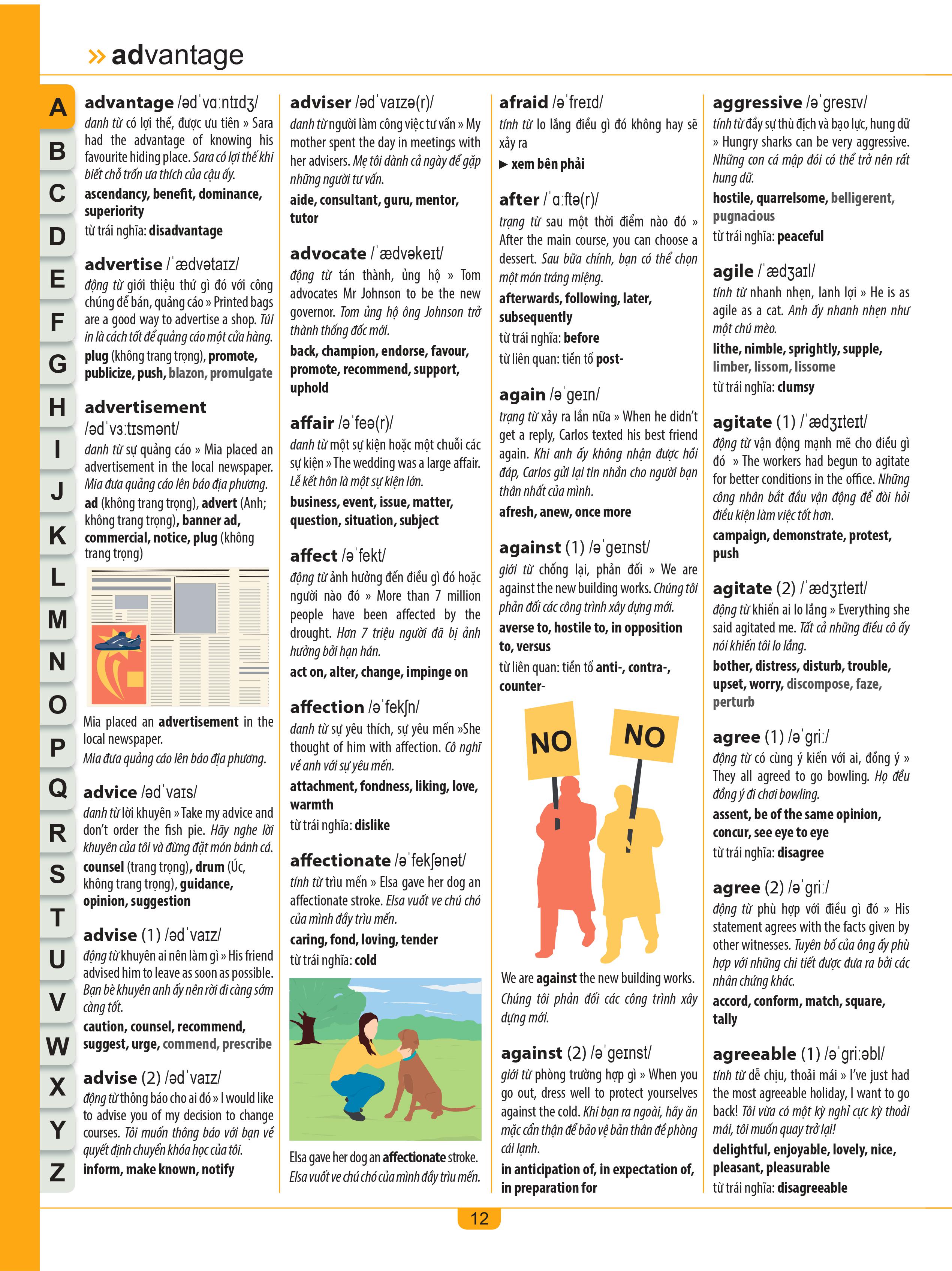 children's illustrated thesaurus - từ điển đồng nghĩa dành cho trẻ em - Ảnh 7