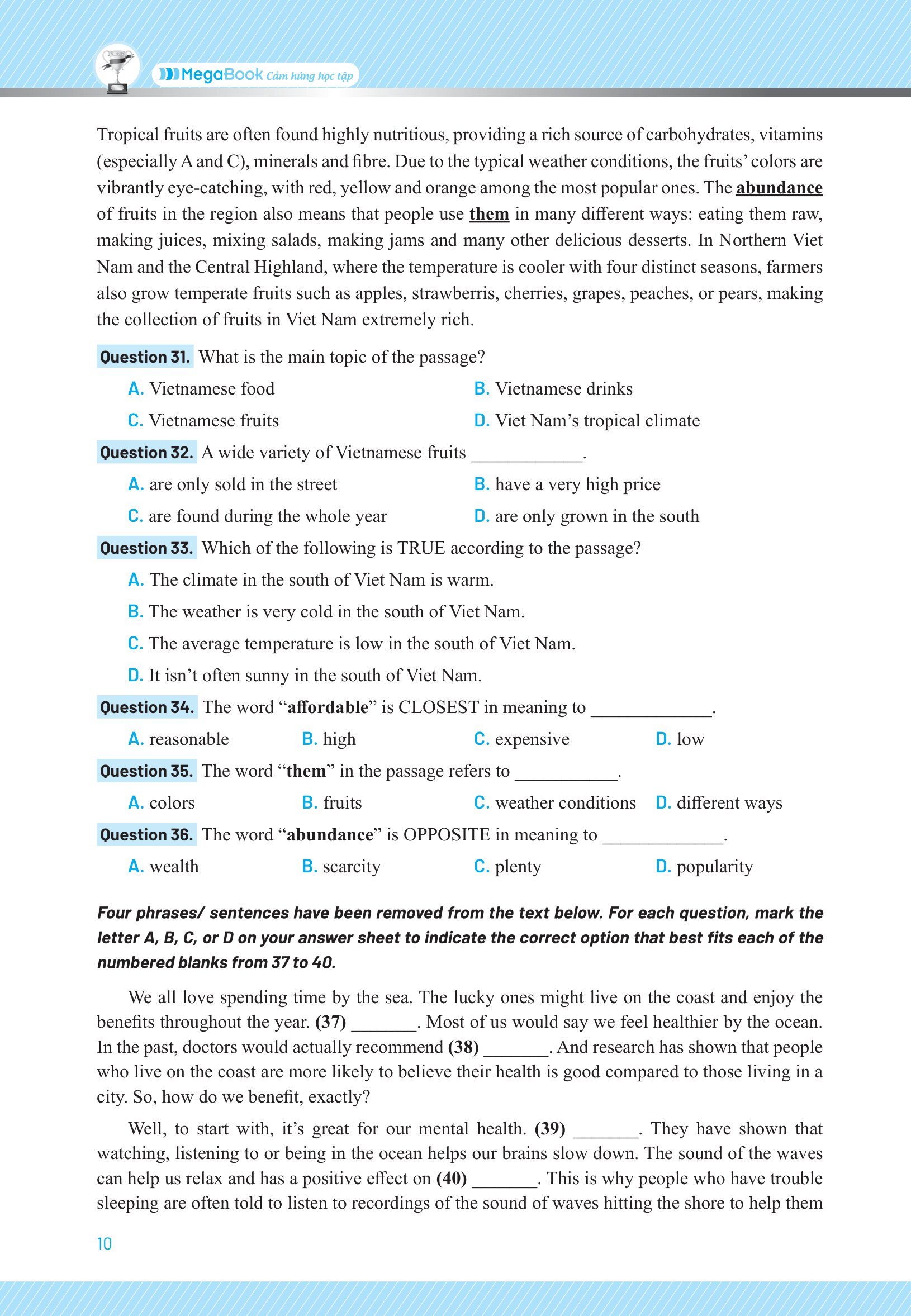 Chinh Phục 8+ Đề Thi Vào Lớp 10 - Môn Tiếng Anh - Ảnh 17