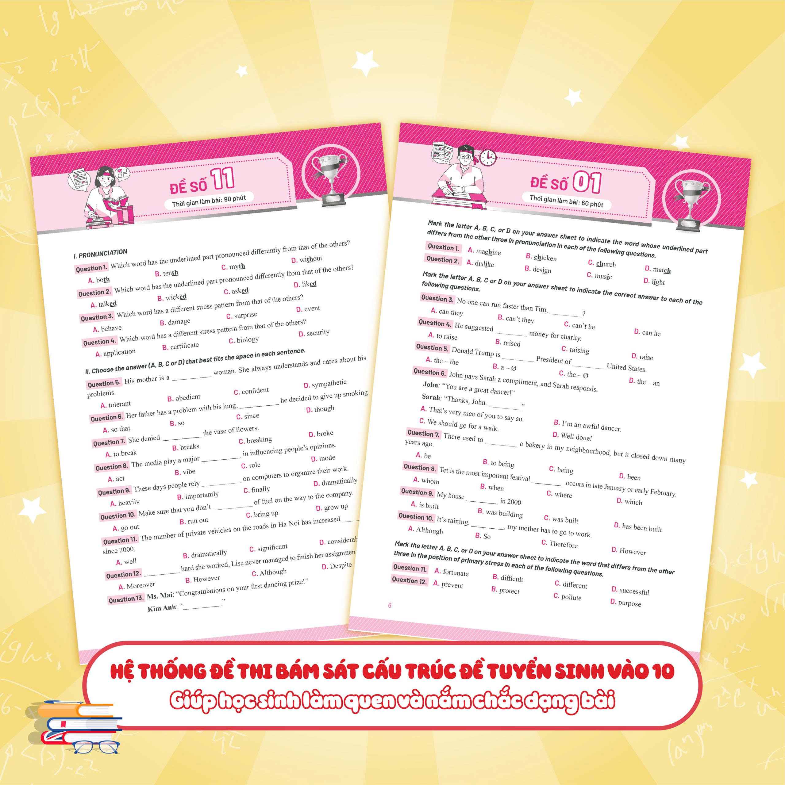 Chinh Phục 8+ Đề Thi Vào Lớp 10 - Môn Tiếng Anh - Ảnh 6