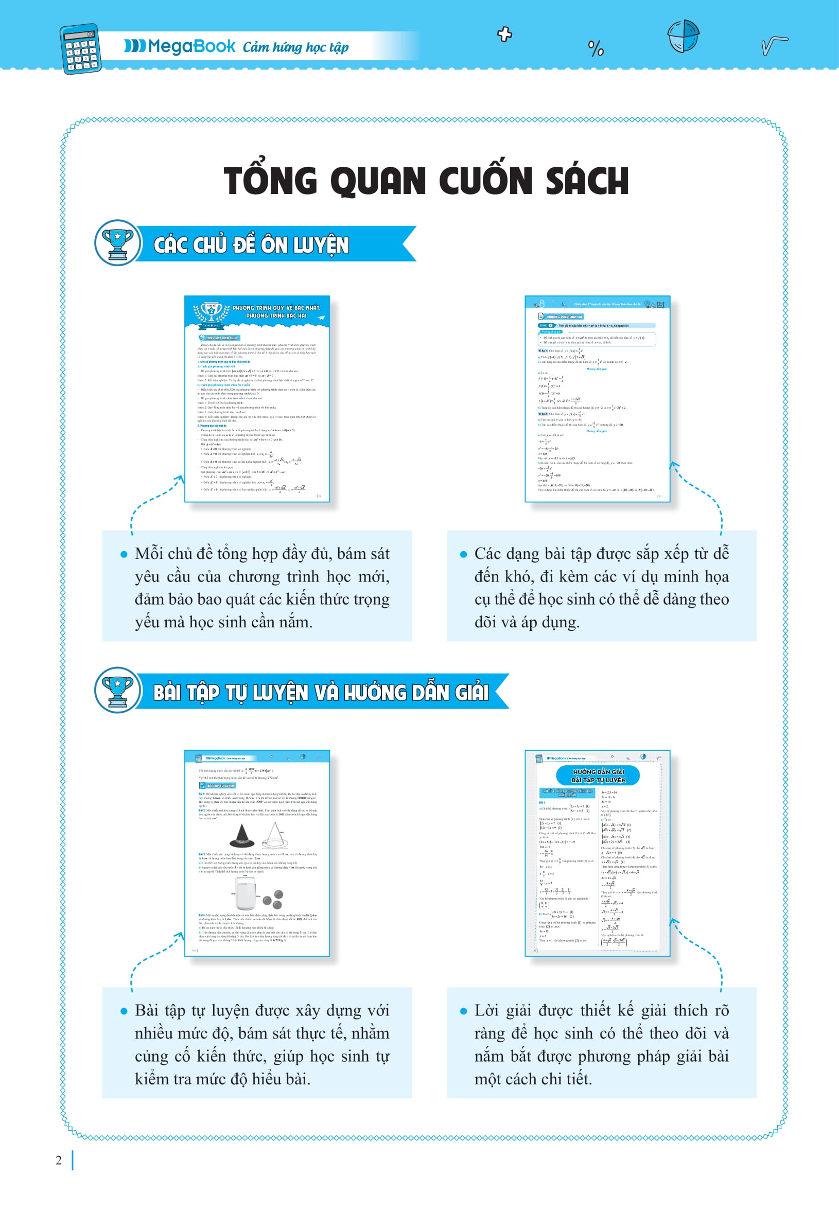 Chinh Phục 8+ Luyện Thi Vào Lớp 10 Môn Toán Theo Chủ Đề - Ảnh 3
