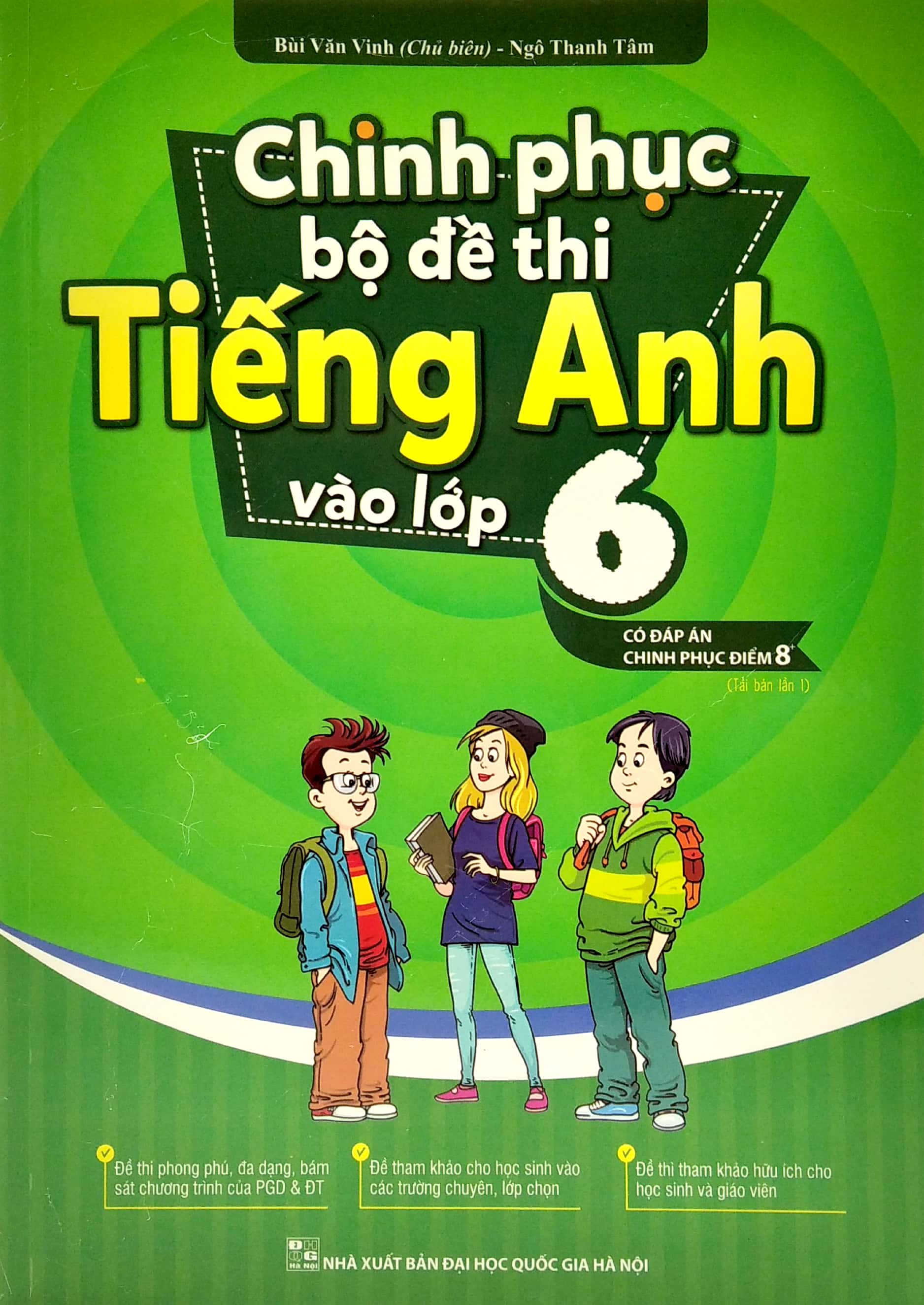 chinh phục bộ đề thi tiếng anh vào lớp 6 (tái bản 2022) - Ảnh 2