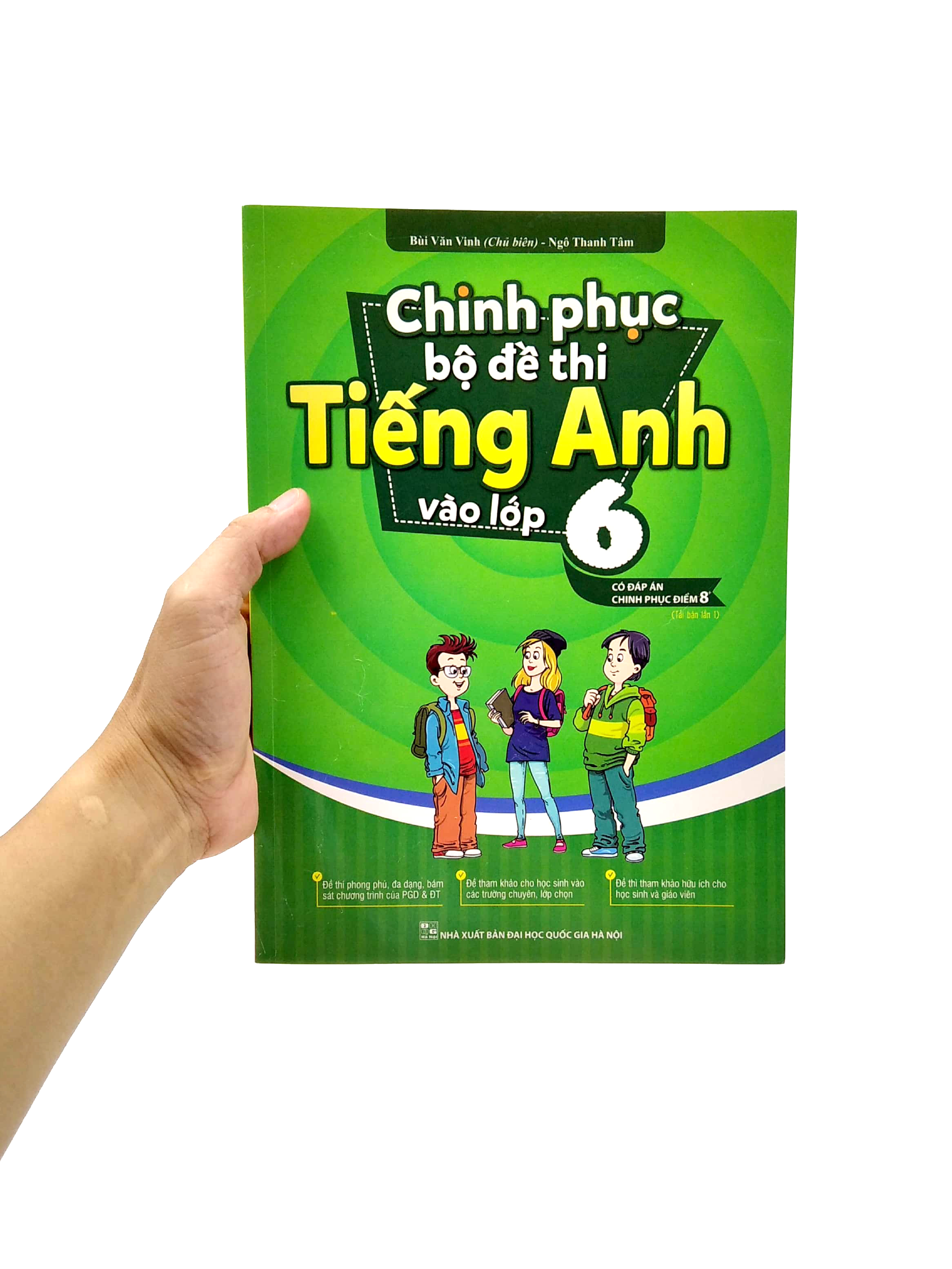chinh phục bộ đề thi tiếng anh vào lớp 6 (tái bản 2022) - Ảnh 7